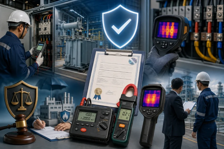 ทำไม บริษัทรับตรวจสอบระบบไฟฟ้า ต้องมีเอกสารสอบเทียบ (Calibration) ของเครื่องมือวัดทุกชิ้น