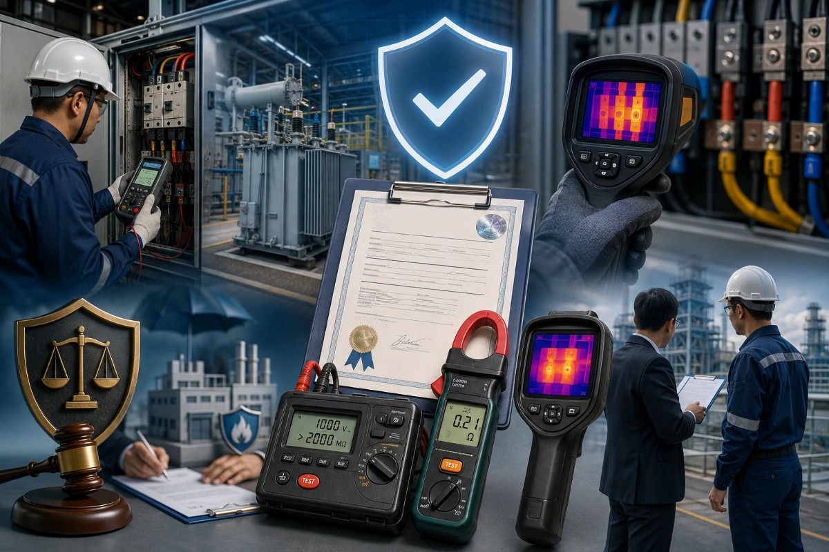 ทำไม บริษัทรับตรวจสอบระบบไฟฟ้า ต้องมีเอกสารสอบเทียบ (Calibration) ของเครื่องมือวัดทุกชิ้น